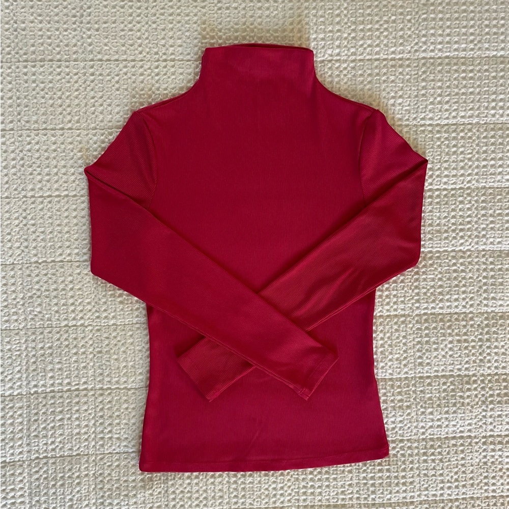 Dynamite Hot Pink Long Sleeve Turtleneck